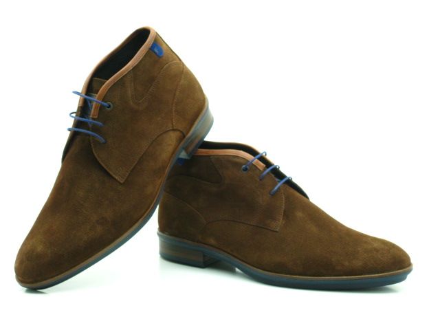 Glad Ontslag meditatie Floris van Bommel 10156 - 06-M.Bruin Suede - Online kopen